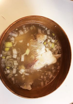 真鯛のあら汁-レシピのメイン写真