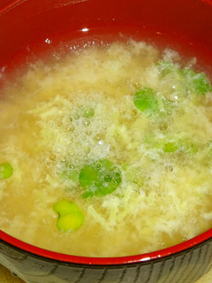 情熱うずら玉子味噌汁-レシピのメイン写真
