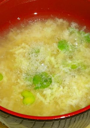 情熱うずら玉子味噌汁-レシピのメイン写真