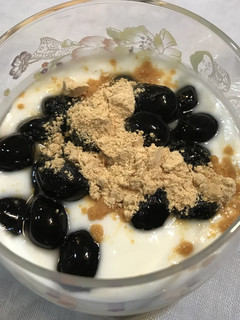 黒豆きな粉の和風ヨーグルト＊-レシピのメイン写真