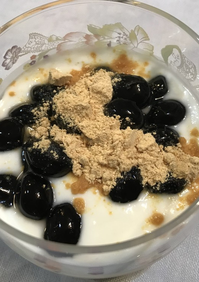 黒豆きな粉の和風ヨーグルト＊-レシピのメイン写真