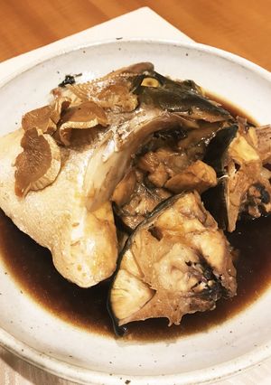 照りがたっぷりあら炊き-レシピのメイン写真