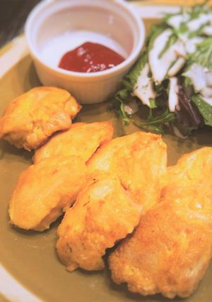 モモ肉でじゅ~し~☆チーズピカタ-レシピのメイン写真
