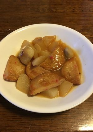 生姜天、大根、里芋の煮物-レシピのメイン写真