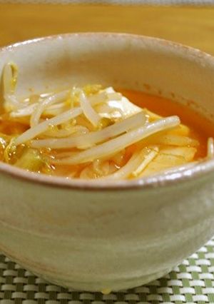 豆腐のキムチスープ-レシピのメイン写真