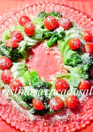クリスマスアボカドサラダ-レシピのメイン写真