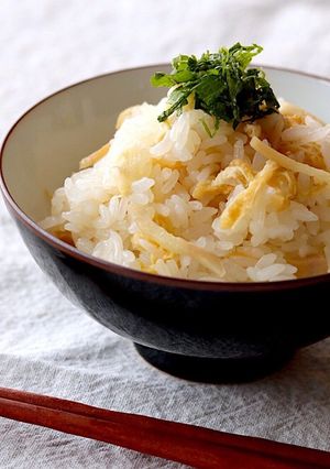 液体塩こうじで☆生姜の炊き込みご飯-レシピのメイン写真