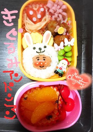 キャラ弁 アンパンマン 着ぐるみ-レシピのメイン写真