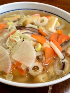 一人のお昼に〜簡単!ヘルシー!五目うどん-レシピのメイン写真