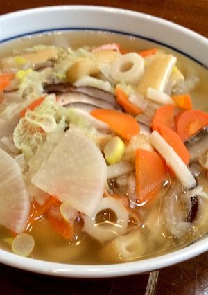 一人のお昼に〜簡単!ヘルシー!五目うどん-レシピのメイン写真