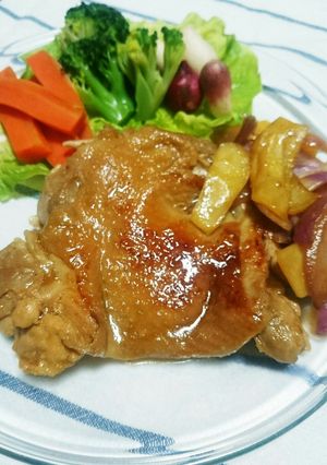 チキンステーキ❤やみつきガーリック醤油-レシピのメイン写真