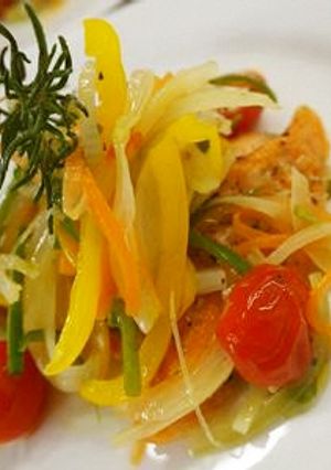 虹鱒のエスカベッシュ-レシピのメイン写真