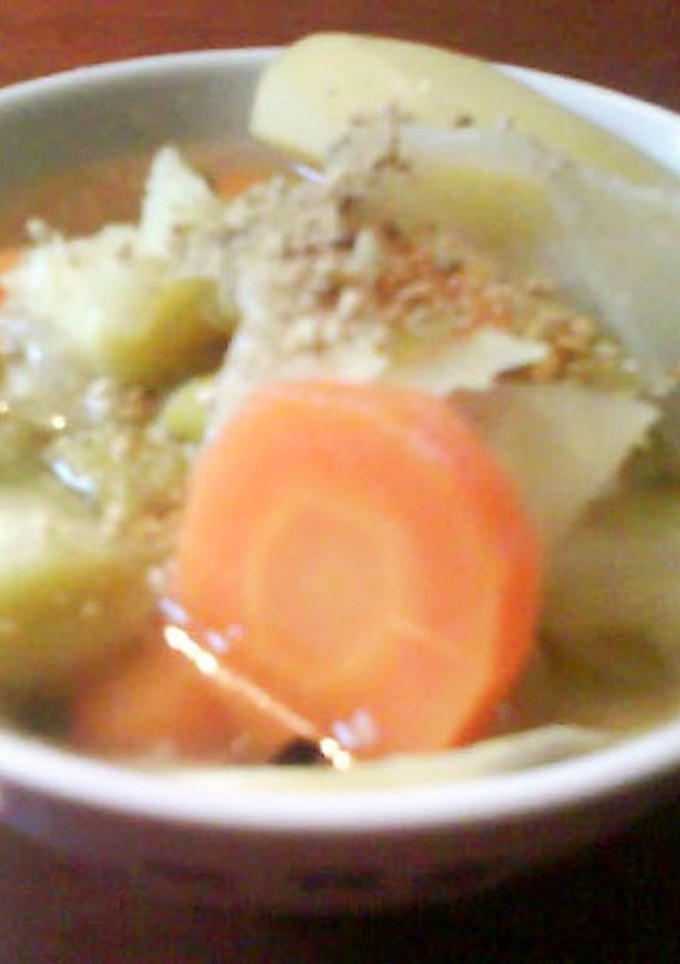 たっぷり生姜☆鶏と野菜の中華風スープ-レシピのメイン写真