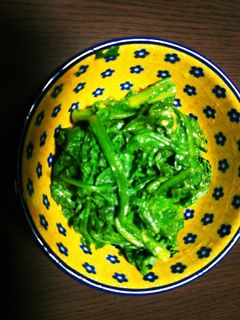 春菊のからしあえ-レシピのメイン写真