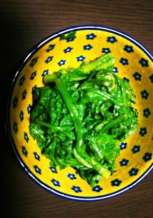 春菊のからしあえ-レシピのメイン写真