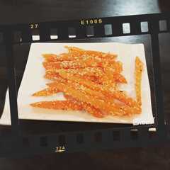รูปของ にんじんとタラコの炒め物