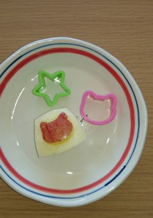 30秒！超簡単りんごの飾り切り♪-レシピのメイン写真