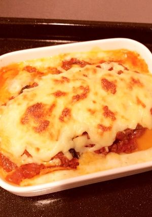 ラザニア(ミートソースの作り方)-レシピのメイン写真