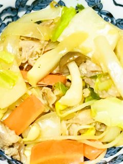 簡単シャンタン野菜炒め-レシピのメイン写真
