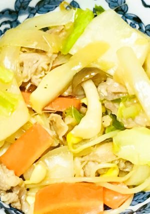 簡単シャンタン野菜炒め-レシピのメイン写真