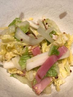 シャキシャキ白菜とベーコンのサラダ-レシピのメイン写真