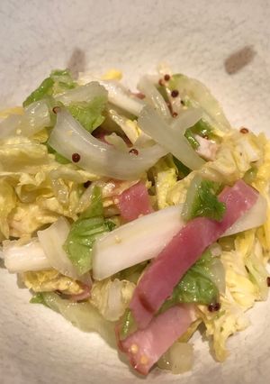 シャキシャキ白菜とベーコンのサラダ-レシピのメイン写真