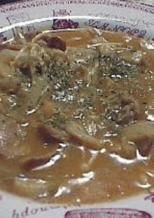 豚肉ときのこのケチャップ煮込み-レシピのメイン写真