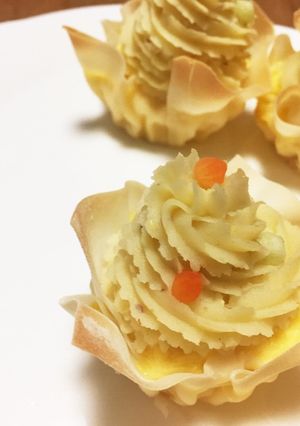 クリスマス☆ポテサラキッシュツリー-レシピのメイン写真