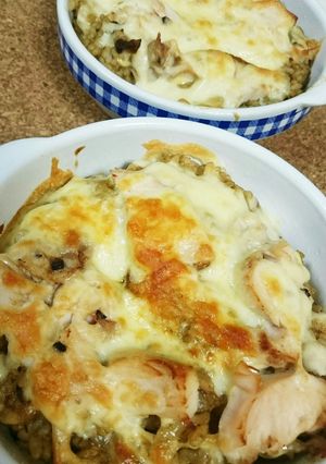 コストコロティサリーチキンでカレードリア-レシピのメイン写真