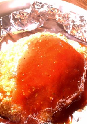 余った豚カツに♪ケチャップあん(´∀`)-レシピのメイン写真