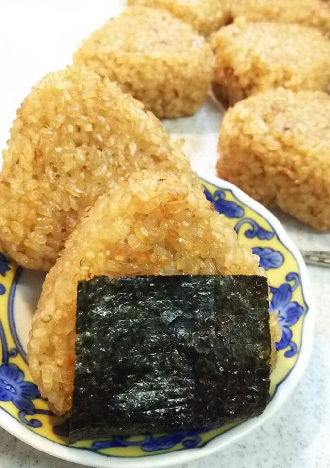 ダシが香るよ 作り置き焼きおにぎり-レシピのメイン写真
