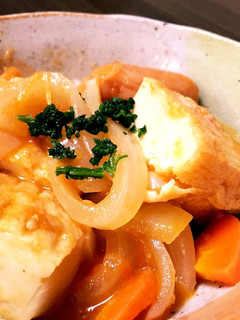 厚揚げとウインナーのトマト煮-レシピのメイン写真