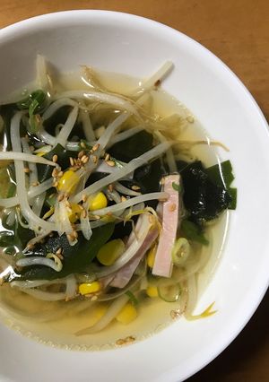 簡単 わかめスープ-レシピのメイン写真