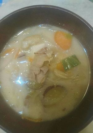 濃厚豚粕汁-レシピのメイン写真