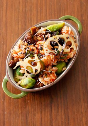 野菜ときのこのフライパンパエリア-レシピのメイン写真