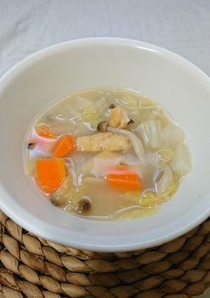 【1.2歳児】自分たちで作る味噌汁-レシピのメイン写真
