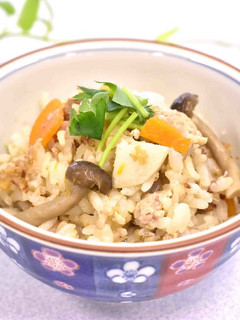 簡単☆里芋とひき肉の炊き込みご飯-レシピのメイン写真