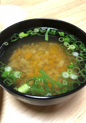 ごぼうと人参 あったか和風スープ☆-レシピのメイン写真
