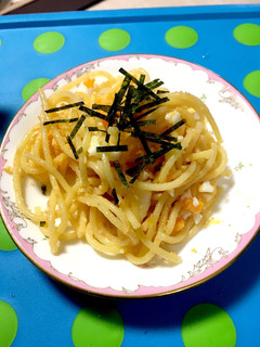 ちょお簡単♡たらこサラスパ-レシピのメイン写真