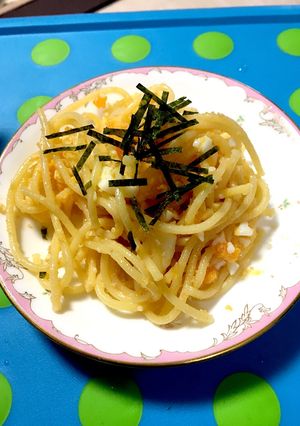 ちょお簡単♡たらこサラスパ-レシピのメイン写真