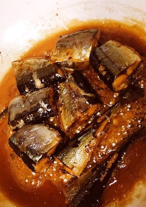 フライパンで煮込むだけ秋刀魚の甘露煮-レシピのメイン写真
