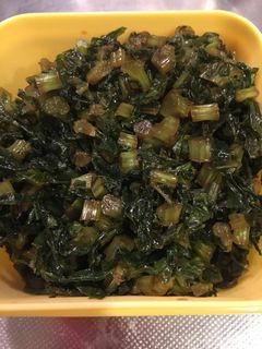 ご飯に混ぜる!大根の葉っぱの炒め煮-レシピのメイン写真