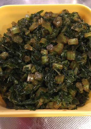 ご飯に混ぜる！大根の葉っぱの炒め煮-レシピのメイン写真