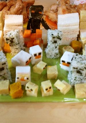 キャラご飯・マインクラフト-レシピのメイン写真