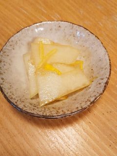 冬瓜と柚子のお漬物-レシピのメイン写真