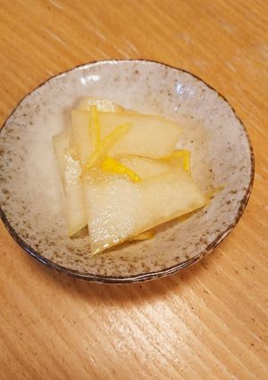 冬瓜と柚子のお漬物-レシピのメイン写真