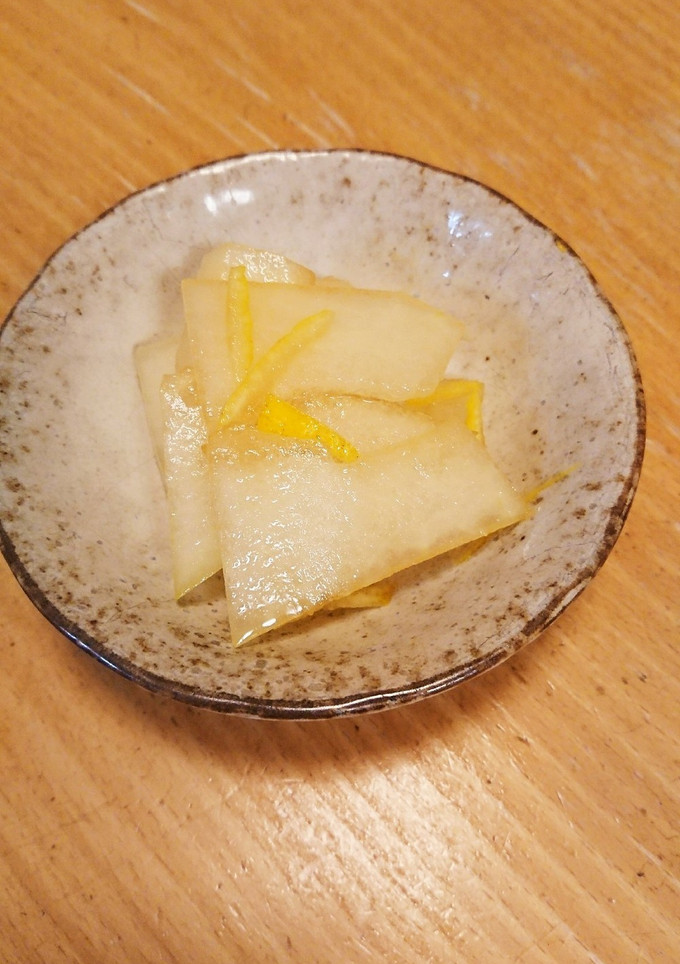 冬瓜と柚子のお漬物-レシピのメイン写真