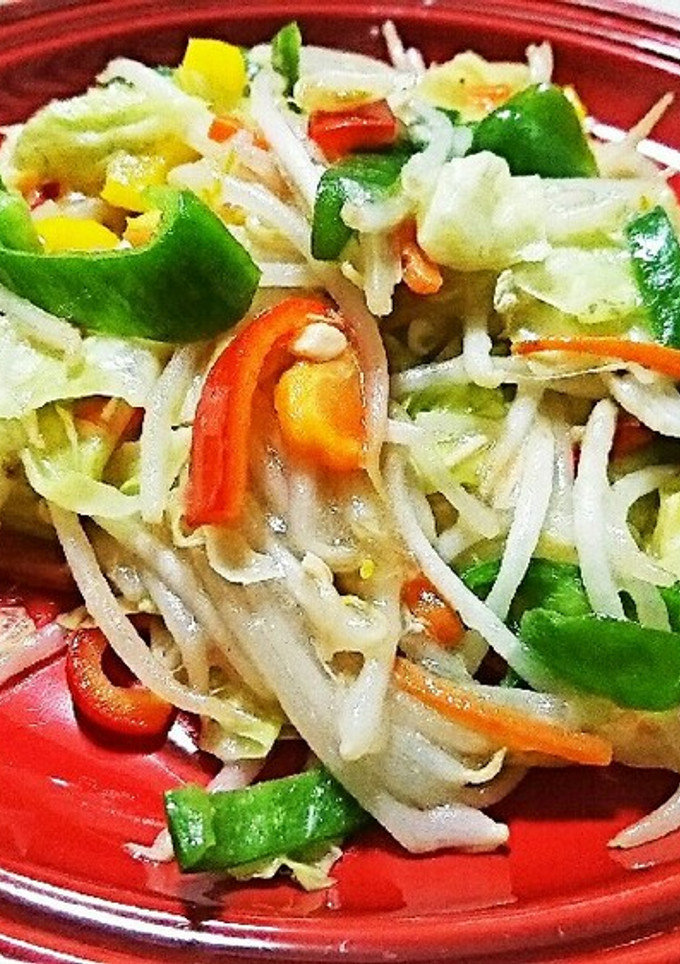 もやしとパプリカとツナのあんかけ炒め-レシピのメイン写真