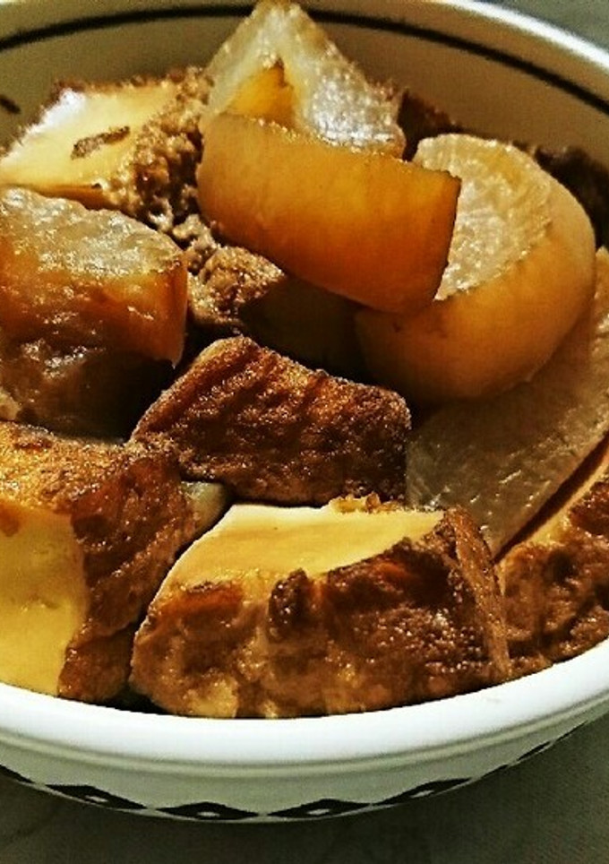 大根と厚揚げの煮物-レシピのメイン写真