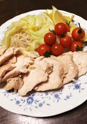 お家でサラダチキン！もちろん塩麹味！-レシピのメイン写真